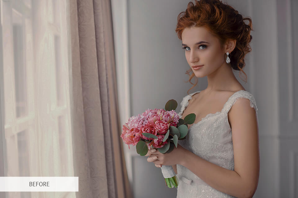 free photoshop action for wedding portraits